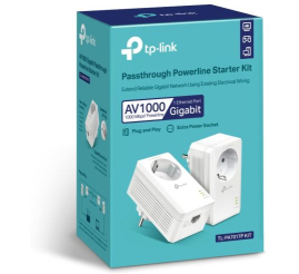 Slika izdelka: TP-link TL-PA7017P Kit AV1000 Gigabit powerline adapter 