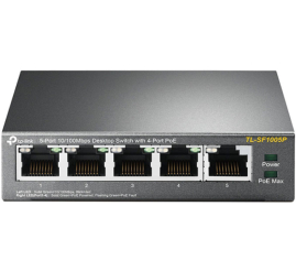 Slika izdelka: TP-LINK TL-SF1005P 5-port 10/100M 4xPoE+ 67W mrežno stikalo-switch