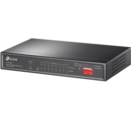 Slika izdelka: TP-LINK TL-SF1009P 9-Port 10/100 8xPoE+ 65W mrežno stikalo-switch