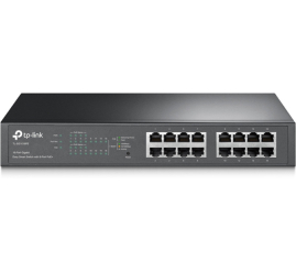 Slika izdelka: TP-LINK TL-SG1016PE V2 16-port gigabit 8xPoE+ 110W rack mrežno stikalo-switch