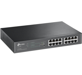 Slika izdelka: TP-LINK TL-SG1016PE V2 16-port gigabit 8xPoE+ 110W rack mrežno stikalo-switch