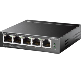 Slika izdelka: TP-LINK TL-SG105MPE 5-Port Gigabit 4xPoE+ 120W Easy Smart mrežno stikalo-switch