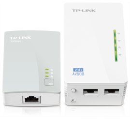 Slika izdelka: TP-LINK TL-WPA4220KIT 300Mbps AV600 WiFi Powerline Extender Starter Kit