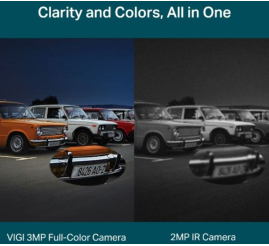 Slika izdelka: TP-LINK VIGI 3MP zunanja Full-Color Bullet mrežna kamera C330 4mm