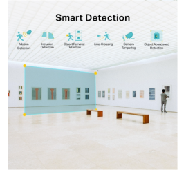 Slika izdelka: TP-LINK VIGI 4MP Full-Color Dome mrežna kamera (do 2560 × 1440 H.265+ 30fps)