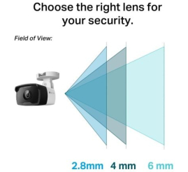 Slika izdelka: TP-LINK VIGI C320I 6MM FHD zunanja PoE IR Bullet varnostna kamera