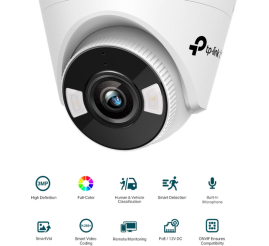 Slika izdelka: TP-LINK VIGI C430 4mm Full-Color IR dnevna/nočna 3MP LAN 2304x1296 nadzorna kamera