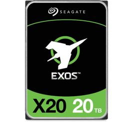 Slika izdelka: Trdi disk 20TB SATA3 SEAGATE Exos X20 256MB - primerno za 24/7 delovanje ST20000NM007D-FR TOVARNIŠKO OBNOVLJEN