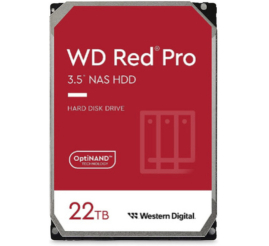 Slika izdelka: Trdi disk 22TB WD WD221KFGX - Red PRO 512MB - primeren za snemalnike 24/7 (WD221KFGX)