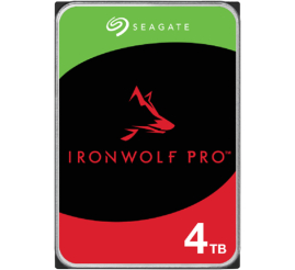 Slika izdelka: Trdi disk 4TB SATA3 Seagate IronWolf PRO 6GB/s 256MB 7.200 - primerno za NAS (ST4000NT001)