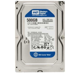 Slika izdelka: Trdi disk  500GB SATA3 WD5000AAKX 6GB/s 16Mb Blue 7.200/min OEM