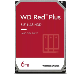 Slika izdelka: Trdi disk 6TB SATA3 WD60EFPX 6GB/s 256MB Intellipower Red Plus - primerno za NAS (WD60EFPX)