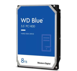 Slika izdelka: Trdi disk 8TB SATA3 WD80EAZZ 6Gb/s 128MB 5.640rpm Blue