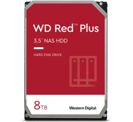 Slika izdelka: Trdi disk 8TB SATA3 WD80EFPX 6Gb/s 256MB 5.640 Red PLUS - primerno za NAS
