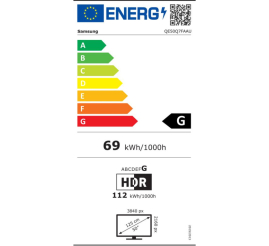 Slika izdelka: TV sprejemnik Samsung 50,0" 127 cm 50Q7F 3840x2160 QLED SMART Tizen 3xHDMI USB BT WiFi RJ45  HDR10
