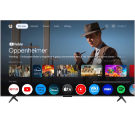 Slika izdelka: TV sprejemnik TCL 65,0" 165,1 cm 65C61K 3840x2160 miniLED Google TV 4xHDMI USB BT WiFi RJ45  HDR10