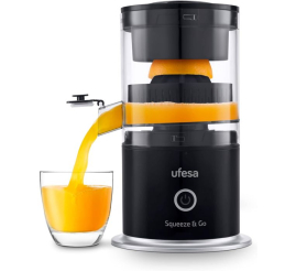 Slika izdelka: Ufesa Squeeze & Go Električni sokovnik za agrume z možnostjo polnjenja USB-C