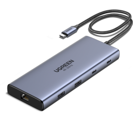 Slika izdelka: Ugreen 10v1 USB-C priklopna postaja s 100W PD vhodom