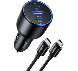 Slika izdelka: Ugreen 130W avtopolnilec z 1M USB-C kablom