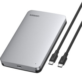 Slika izdelka: Ugreen 2.5 SATA ohišje za disk srebrn - box
