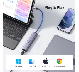 Slika izdelka: Ugreen 4 v 1 USB-C Hub