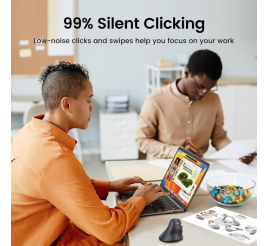 Slika izdelka: Ugreen brezžična ergonomska vertikalna miška z Bluetooth in Wi-Fi povezavo