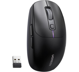 Slika izdelka: Ugreen brezžična miška 5000 DPI 2.4G+BT - črna