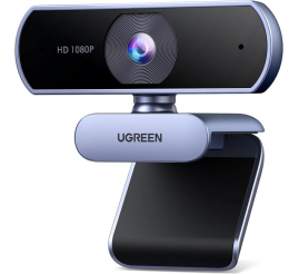 Slika izdelka: Ugreen Full-HD spletna kamera z dvojnim mikrofonom, 1080P 30Fps