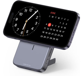 Slika izdelka: Ugreen magnetna baterija z zložljivim stojalom 10.000mAh PD 20w