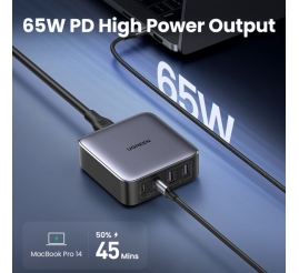 Slika izdelka: Ugreen Nexode 65W polnilec, 2x USB-A, 2x USB-C