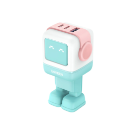 Slika izdelka: Ugreen Nexode Robot GaN 65W Polnilnik - Roza