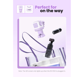 Slika izdelka: Ugreen Nexode Robot GaN 65W Polnilnik - Vijolična