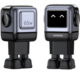 Slika izdelka: Ugreen Nexode Robot GaN 65W Polnilnik - Siva
