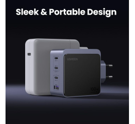 Slika izdelka: Ugreen Nexode S 100W 3x USB-C + 1x USB-A polnilec