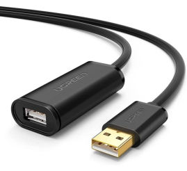 Slika izdelka: Ugreen podaljšek USB 2.0 Active z ojačevalcem signala 20m - box