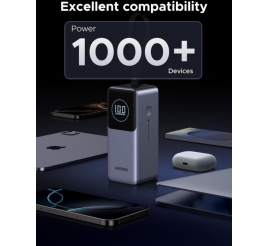 Slika izdelka: Ugreen prenosna polnilna baterija 12.000mAh, 100W