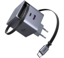 Slika izdelka: Ugreen Retractable 65W GaN USB-C polnilec