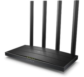 Slika izdelka: Usmerjevalnik brezžični TP-Link WiFi5 802.11ac AC1200 867Mbit/s dualband MU-MIMO 4xLAN 4x antena (ARCHER C6 V3.2)