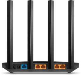 Slika izdelka: Usmerjevalnik brezžični TP-Link WiFi5 802.11ac AC1200 867Mbit/s dualband MU-MIMO 4xLAN 4x antena (ARCHER C6 V3.2)