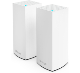 Slika izdelka: Usmerjevalnik brezžični Linksys Atlas 6 WiFi6 802.11ax AX3000 2402Mbit/s dualband MESH MU-MIMO OFDMA 3xLAN 2x notranja antena 2x Pack (MX2002-KE)