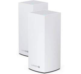 Slika izdelka: Usmerjevalnik brezžični Linksys Atlas Pro 6 WiFi6 802.11ax AX5400 4800Mbps dualband MESH MU-MIMO OFDMA 4xLAN 5x notranja antena 2x Pack (MX5502-KE)