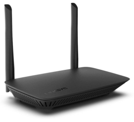 Slika izdelka: Usmerjevalnik brezžični Linksys WiFi5 802.11ac AC1200 1167Mbit/s dualband 4xLAN 2x antena (E5400-EU)