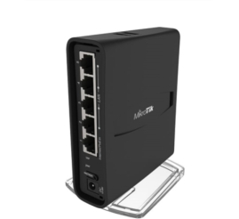 Slika izdelka: Usmerjevalnik brezžični Mikrotik hAP ac WiFi5 802.11ac AC1200 867Mbit/s pasivni PoE 4xLAN 1x notranja antena (RBD52G-5HacD2HnD-TC)