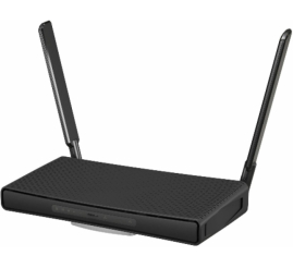 Slika izdelka: Usmerjevalnik brezžični Mikrotik hAP ac³ WiFi5 802.11ac AC1200 867Mbit/s 3G/4G USB dongle dualband 5xLAN 2x antena (RBD53IG-5HACD2HND)
