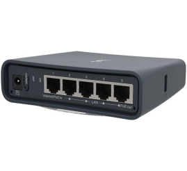 Slika izdelka: Usmerjevalnik brezžični Mikrotik WiFi5 802.11ac AC750 433Mbit/s 3G/4G USB dongle dualband 5xLAN 2x notranja antena (RB952Ui-5ac2nD-TC)