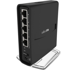 Slika izdelka: Usmerjevalnik brezžični Mikrotik hAP ac WiFi5 802.11ac AC1200 867Mbit/s pasivni PoE 4xLAN 1x notranja antena (RBD52G-5HacD2HnD-TC)
