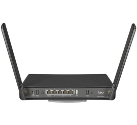 Slika izdelka: Usmerjevalnik brezžični Mikrotik hAP ac³ WiFi5 802.11ac AC1200 867Mbit/s 3G/4G USB dongle dualband 5xLAN 2x antena (RBD53IG-5HACD2HND)