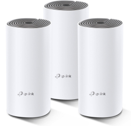 Slika izdelka: Usmerjevalnik brezžični mrežni sistem TP-Link Deco E4 WiFi5 802.11ac AC1200 867Mbit/s MESH MU-MIMO 2xLAN 2x notranja antena (Deco E4(3-pack))