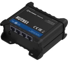 Slika izdelka: Usmerjevalnik brezžični Teltonika WiFi4 802.11b/g/n 4G 3xLAN (RUT951100000)