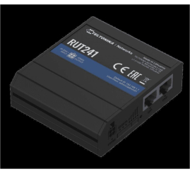 Slika izdelka: Usmerjevalnik brezžični Teltonika RUT24 WiFi4 802.11n 1xLAN 2x antena -indutrijski (RUT241010000)